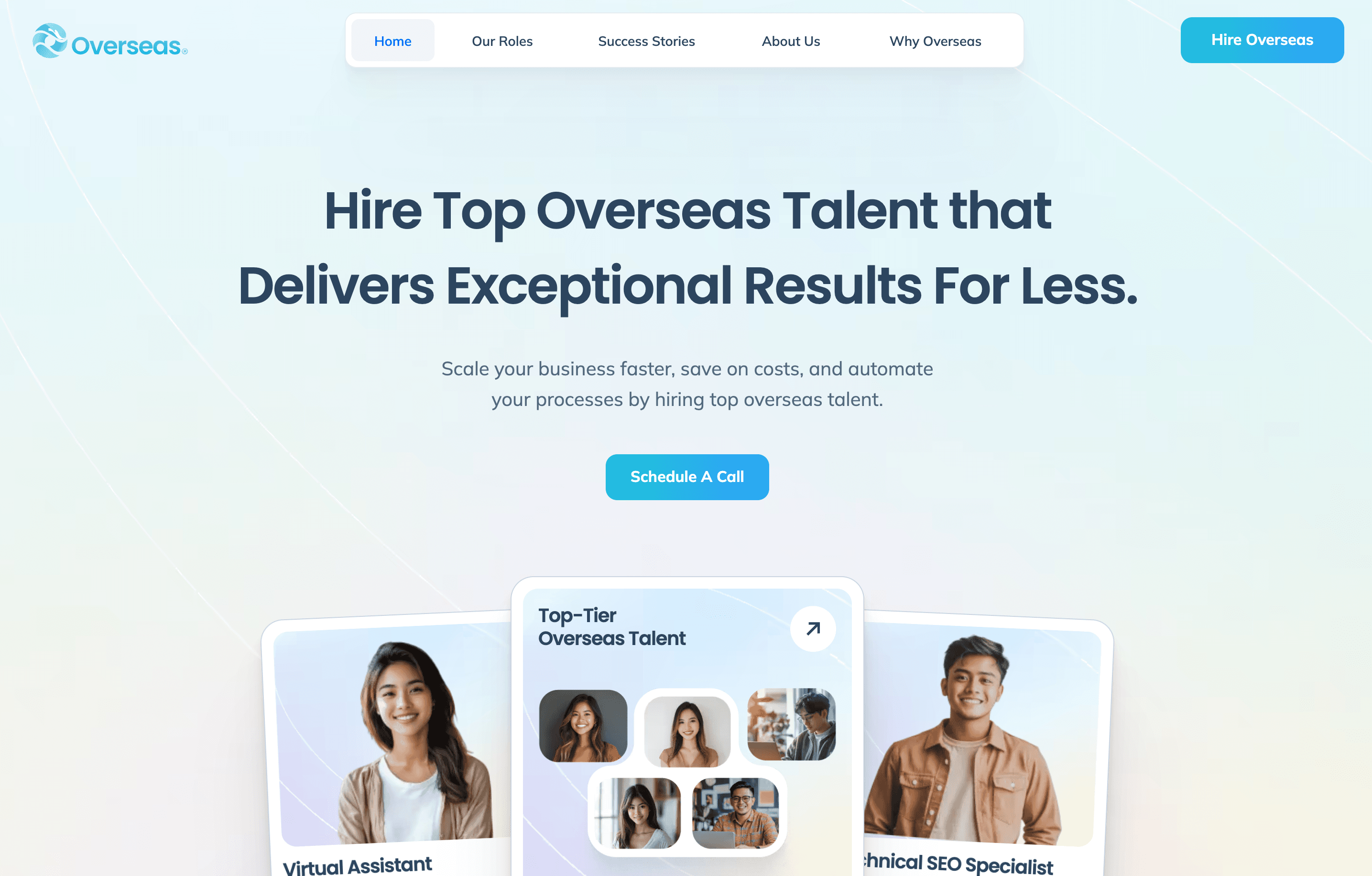 Hire Overseas screenshot 1