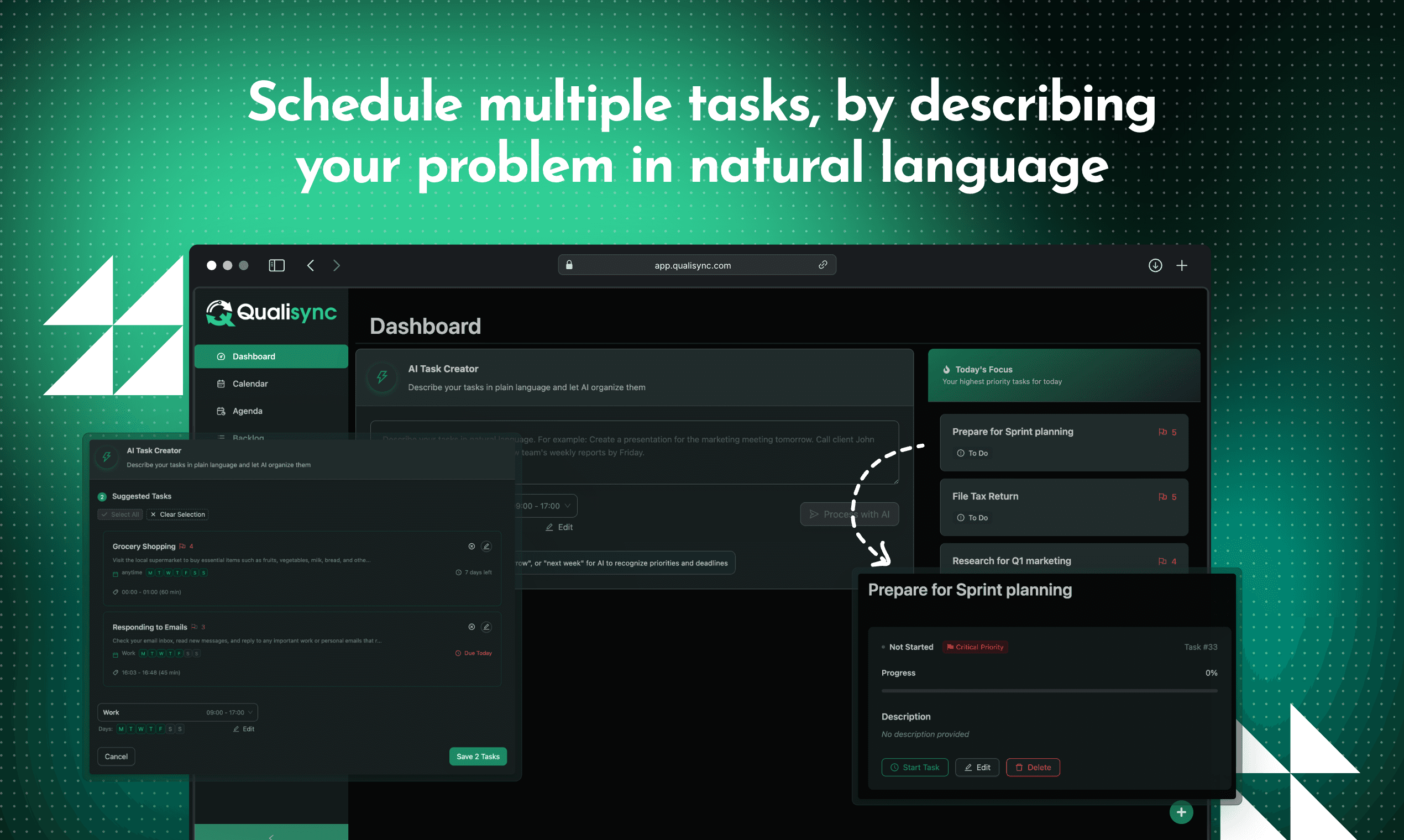 Qualisync screenshot 1