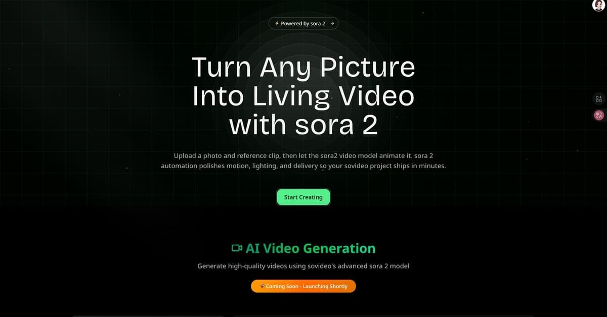 sovideo - new sora 2 screenshot 1