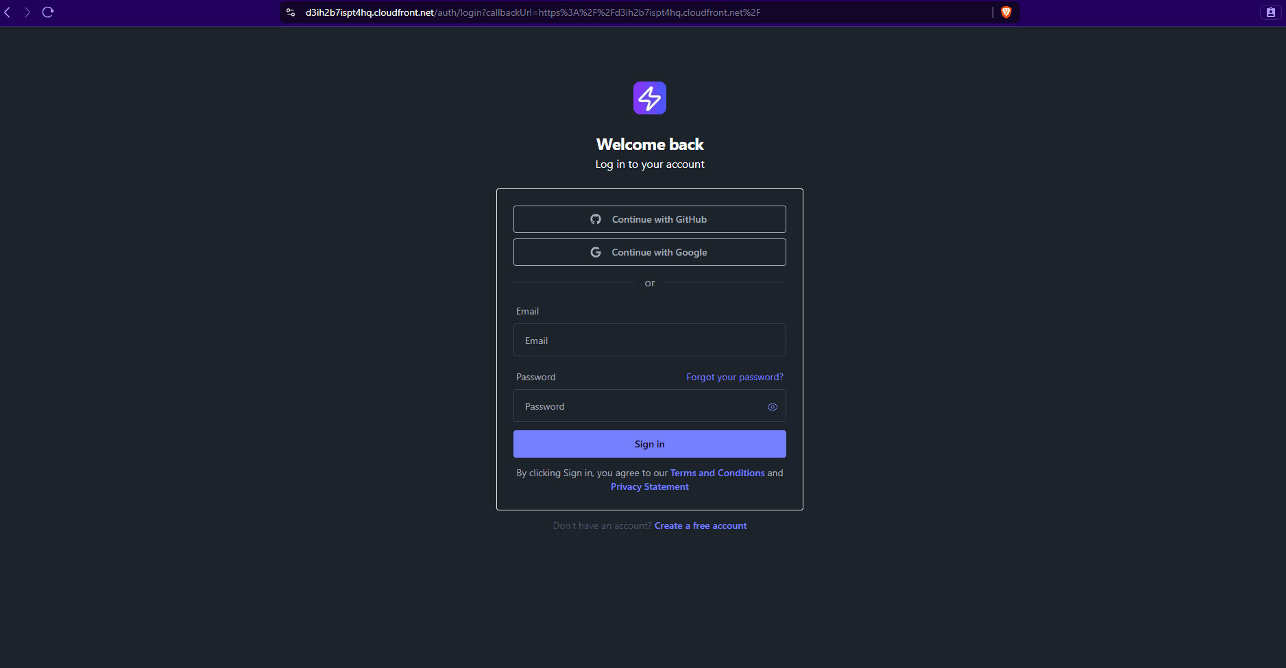 LaunchKit AWS screenshot 1