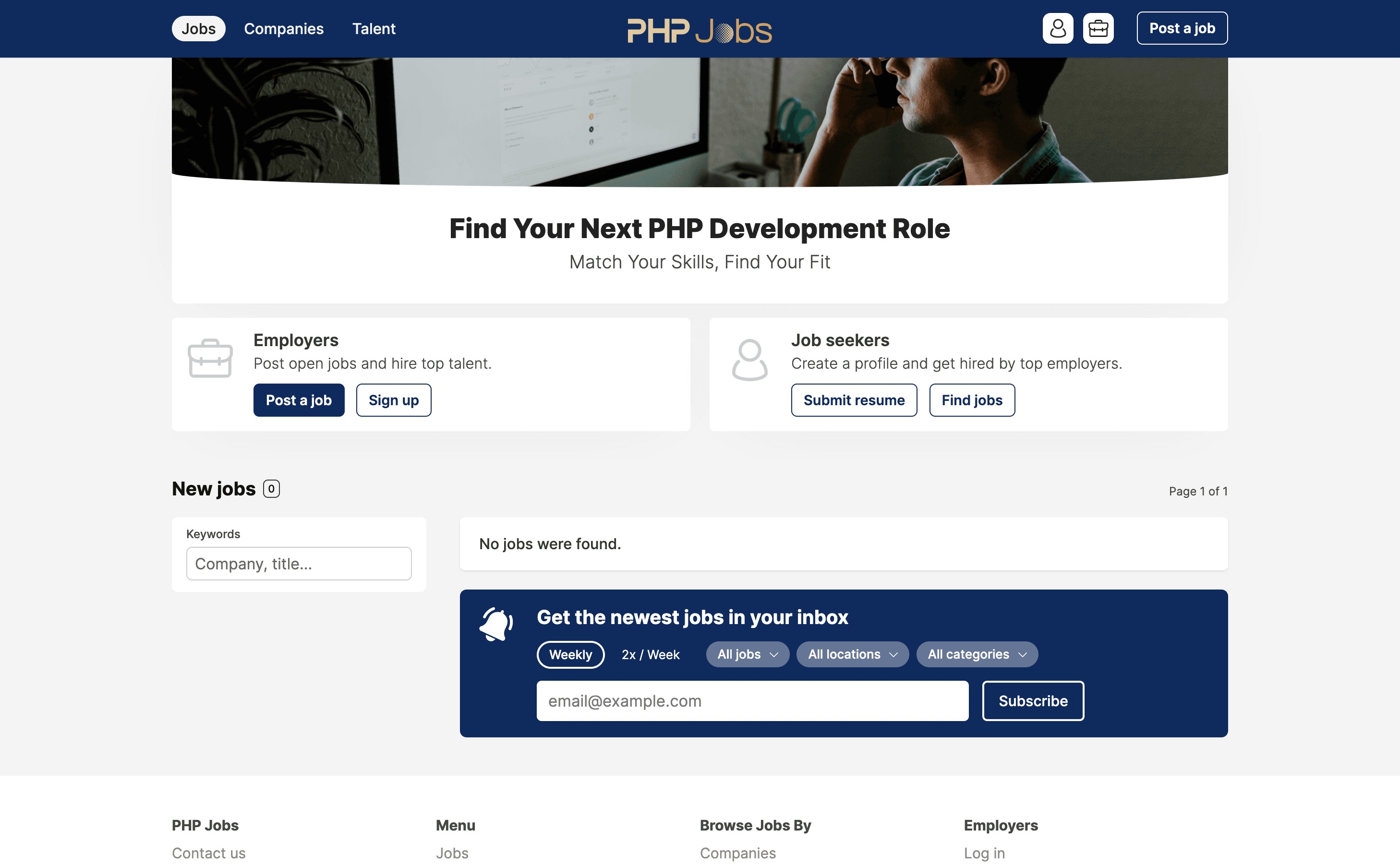 PHP Jobs screenshot 1