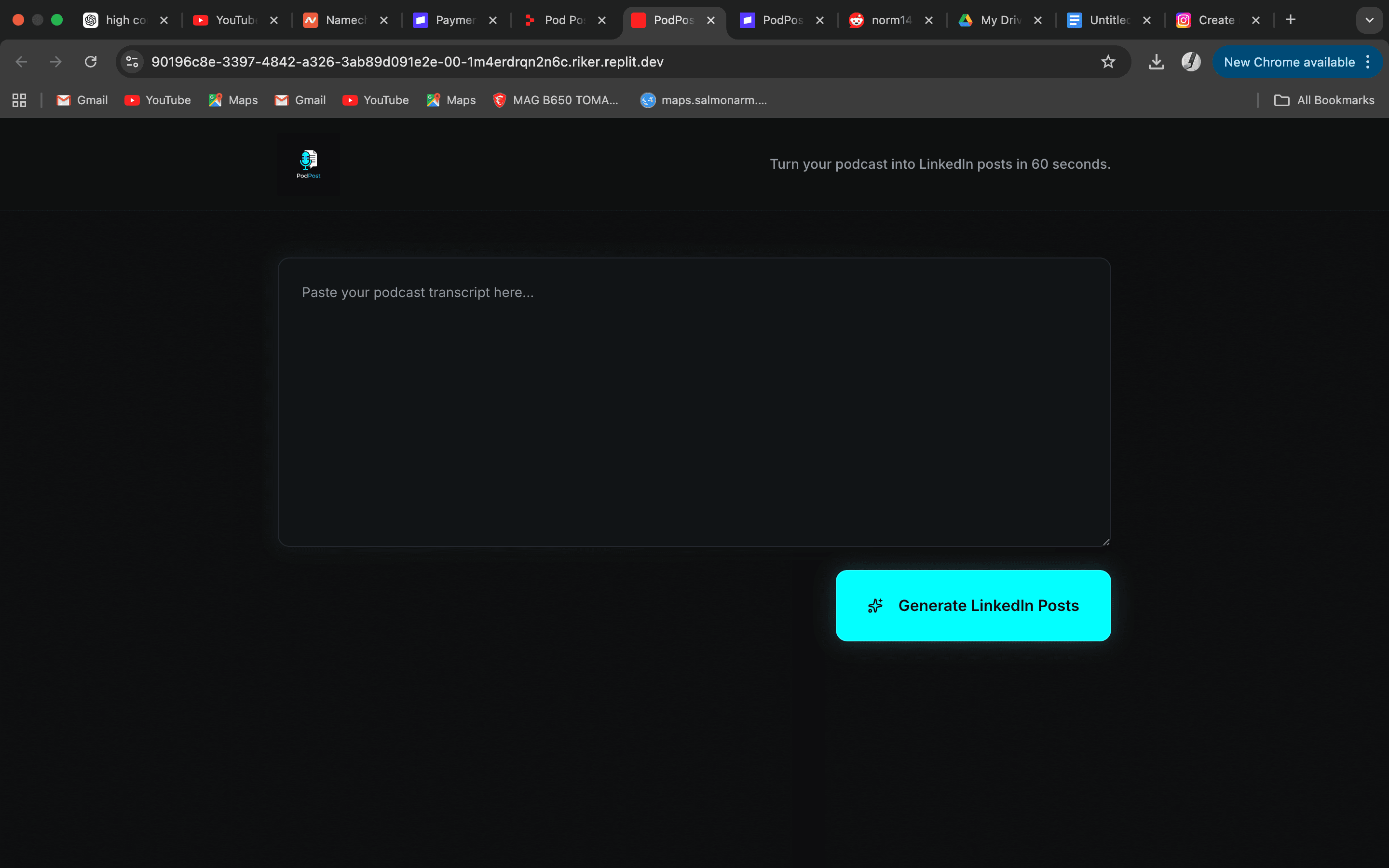 PodPost screenshot 1