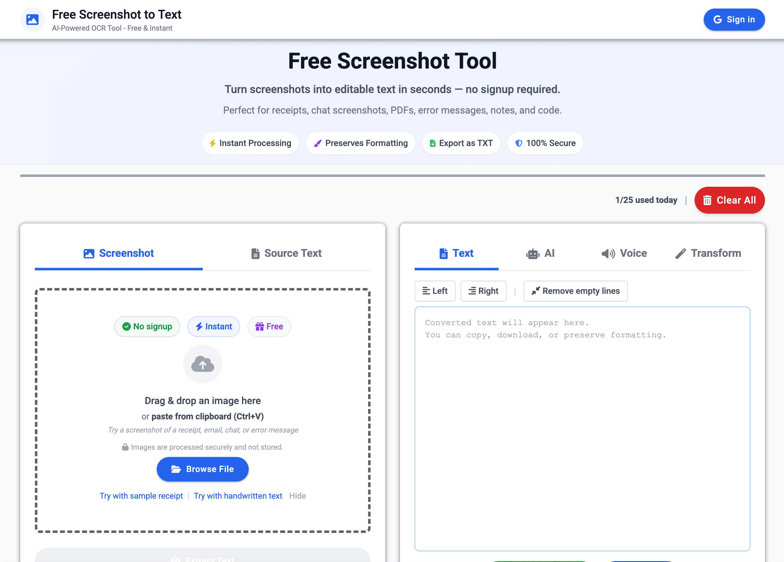 ScreenShotConverter screenshot 1