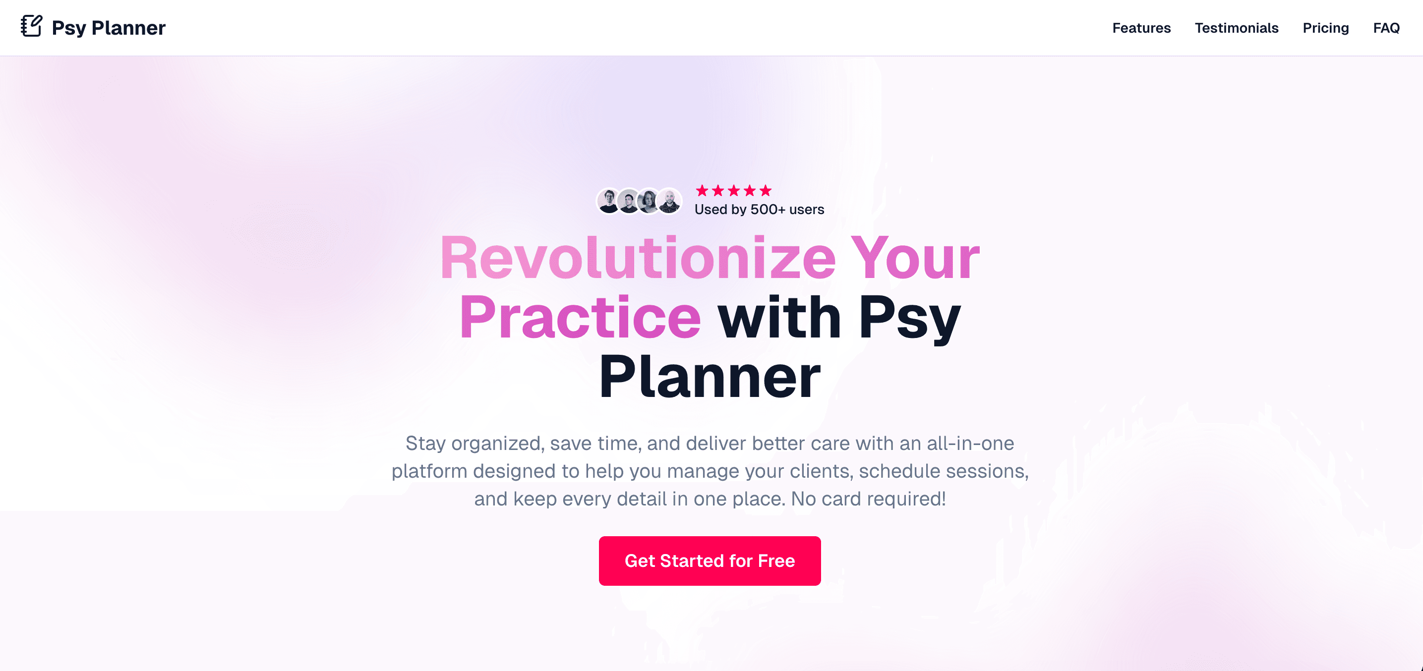 Psy Planner screenshot 1
