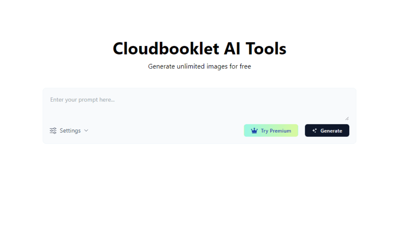 Cloudbooklet AI screenshot 1