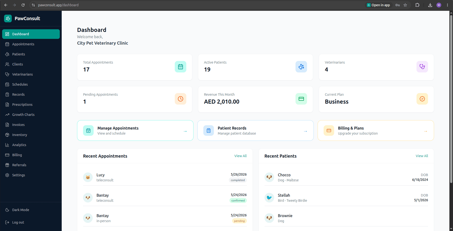 PawConsult screenshot 1