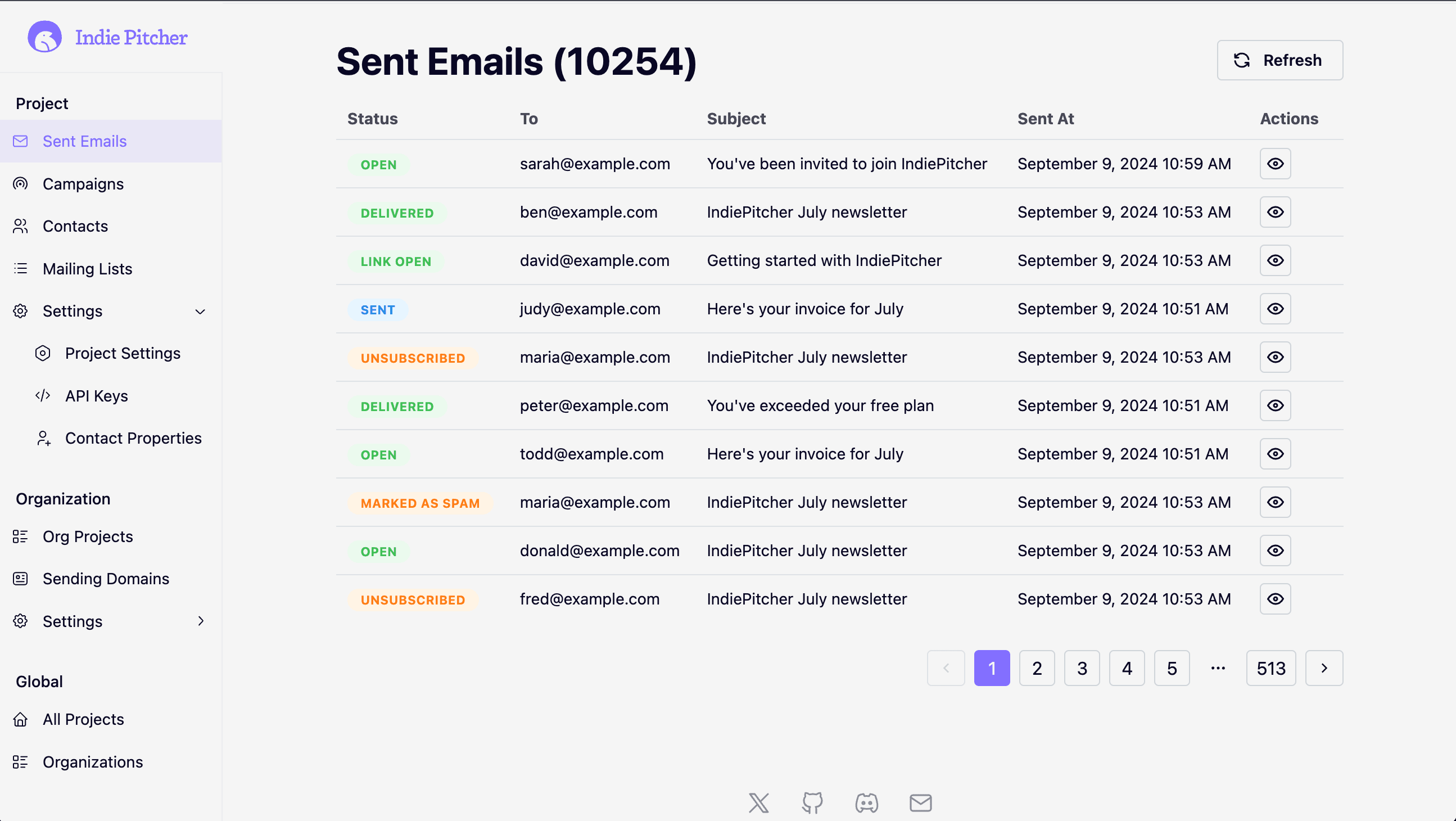 IndiePitcher screenshot 1