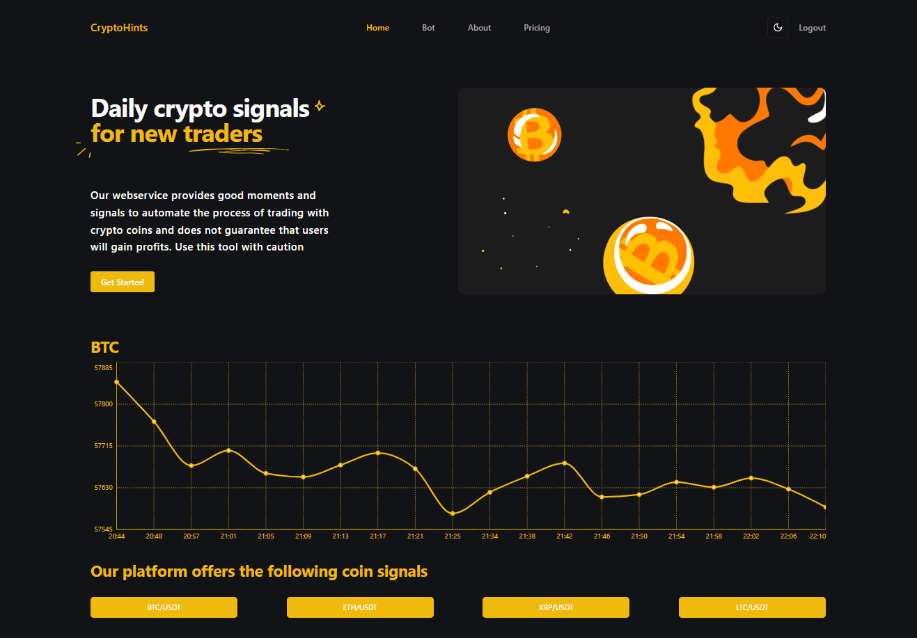 CryptoHints screenshot 1