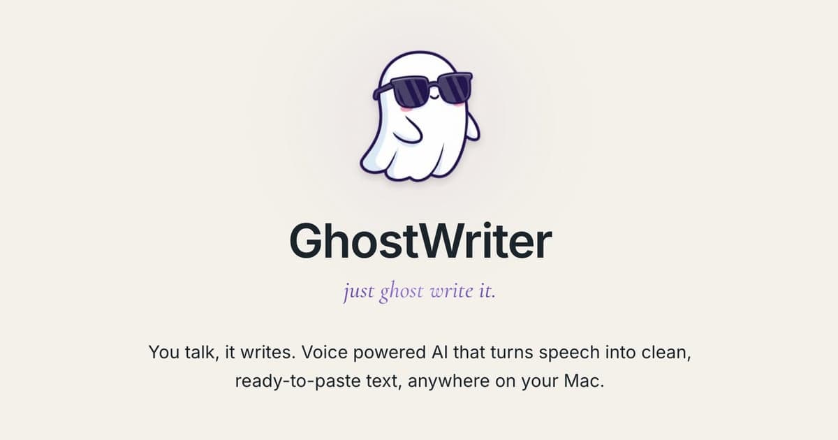 GhostWriter screenshot 1