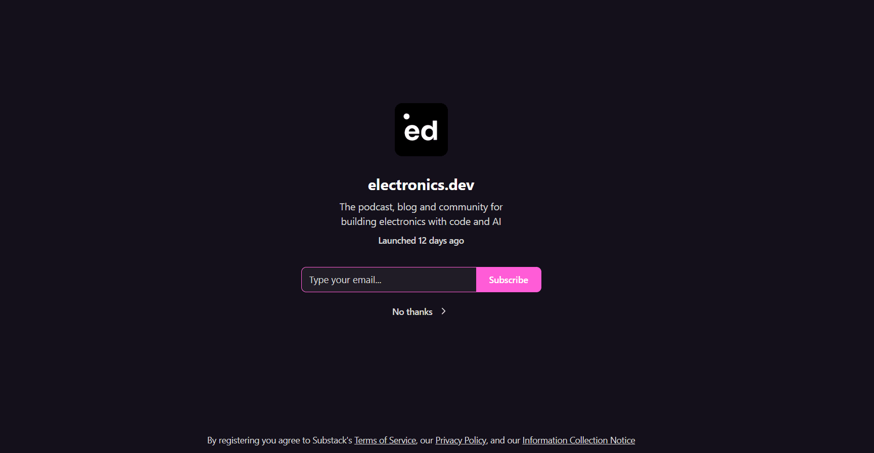 electronics.dev screenshot 1