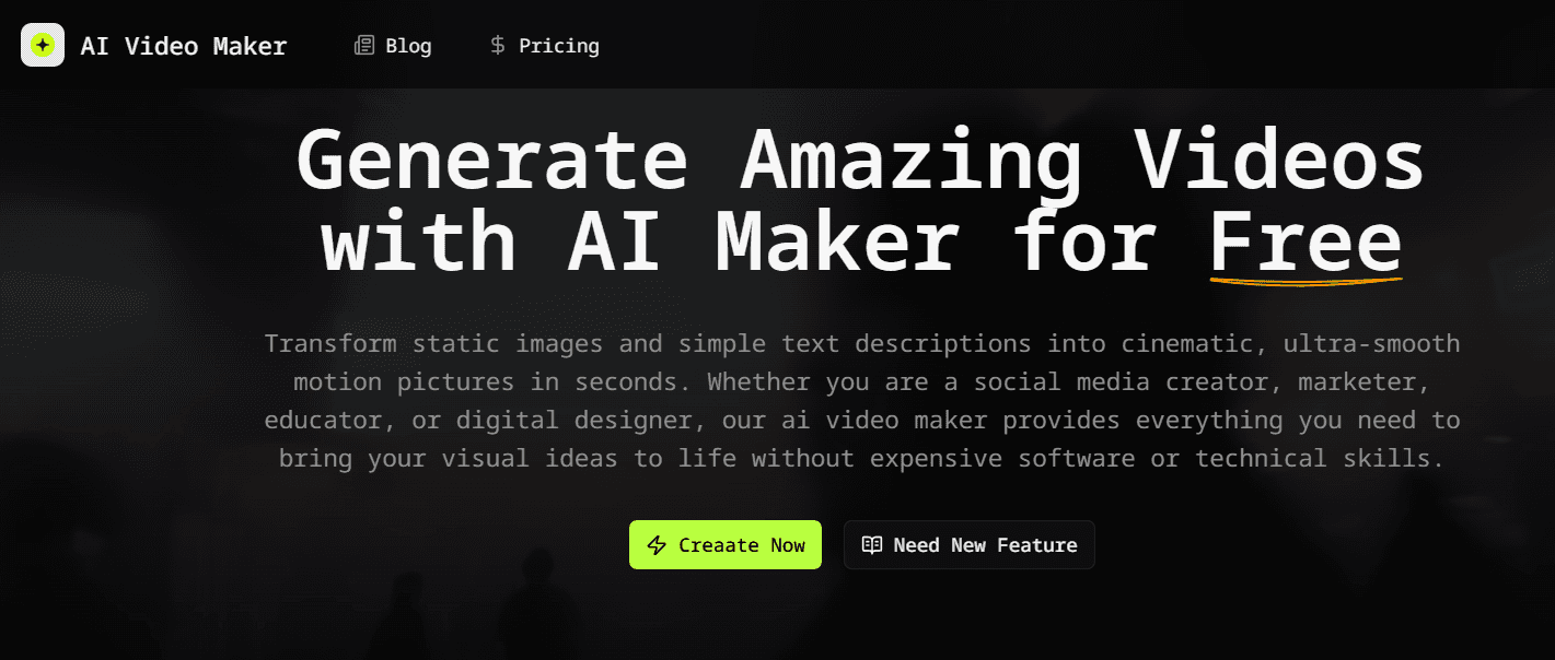 AI Video Maker screenshot 1
