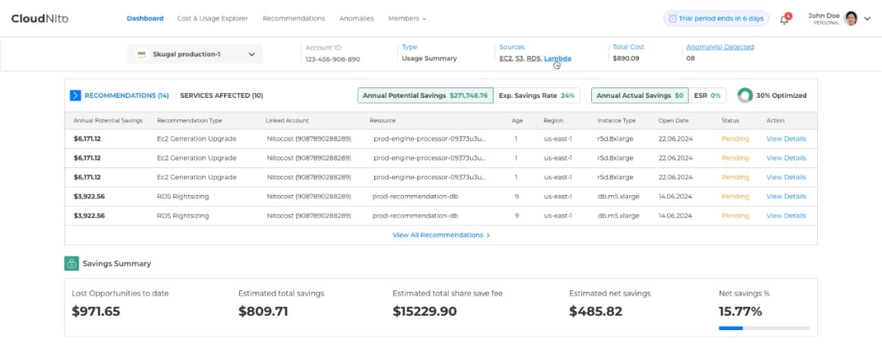 CloudNito screenshot 1
