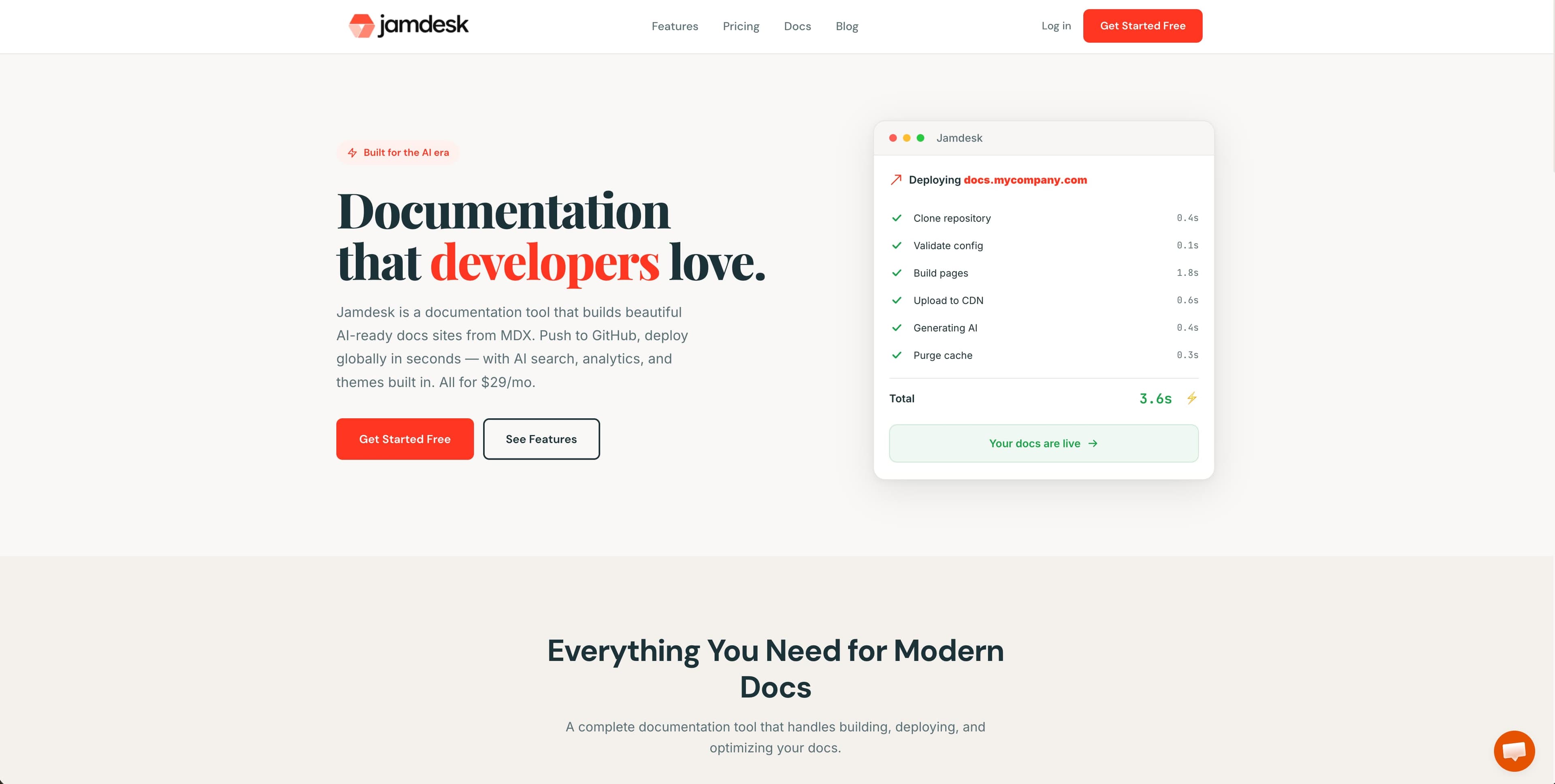Jamdesk screenshot 1
