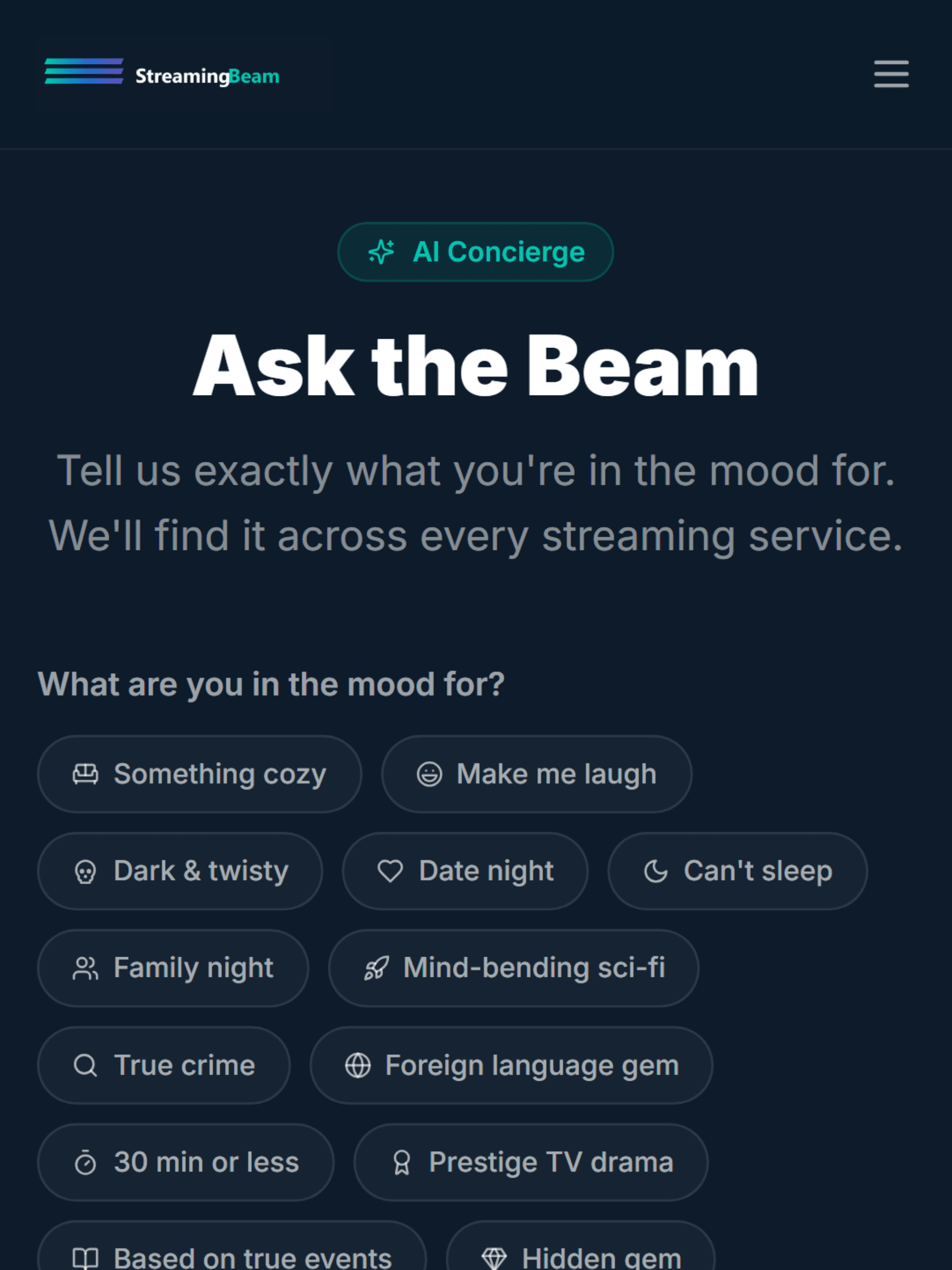 StreamingBeam screenshot 1