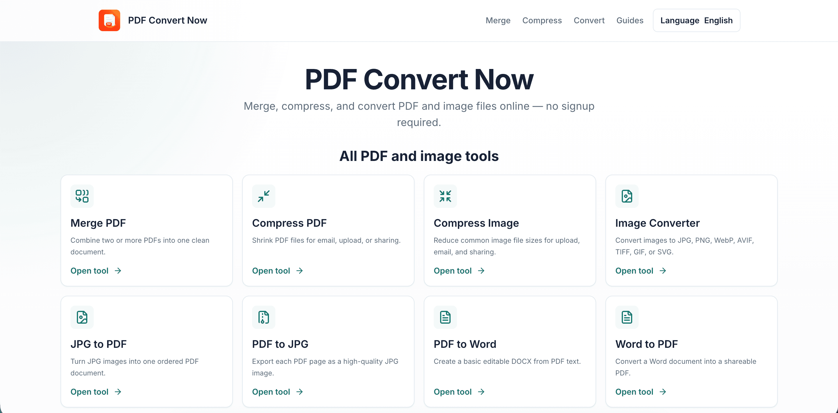 PDF Convert Now screenshot 1