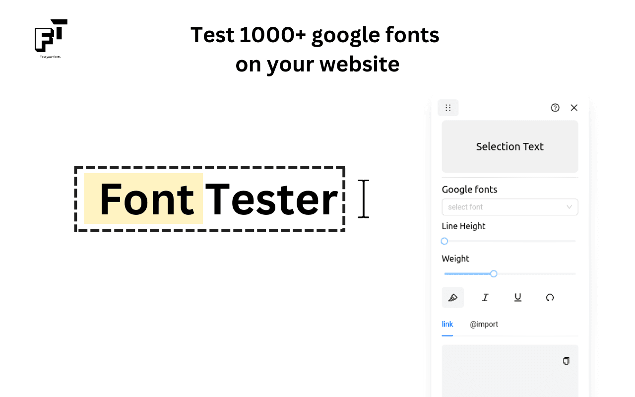Font Tester screenshot 1