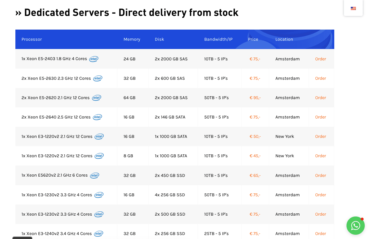 Serverion screenshot 1