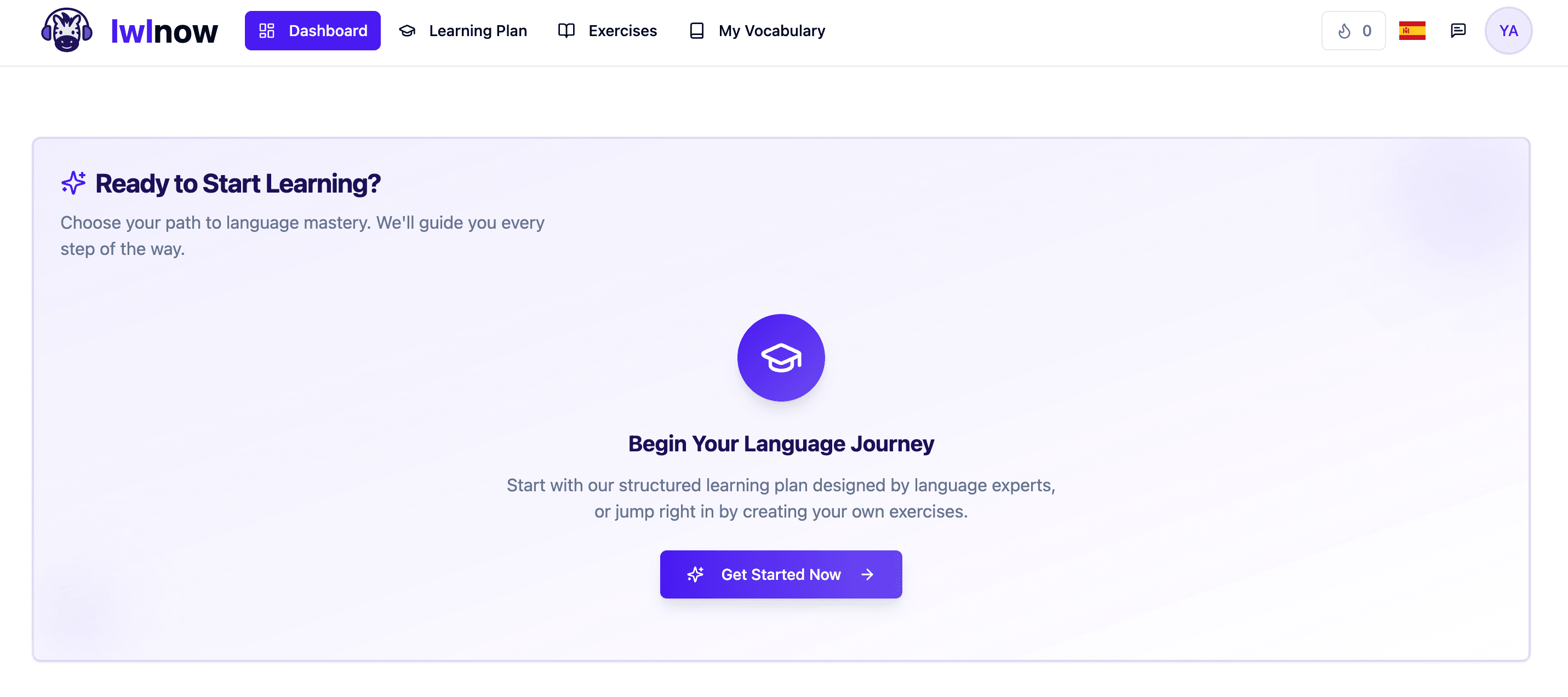 lwlnow - Master Any Language 3X Faster screenshot 1