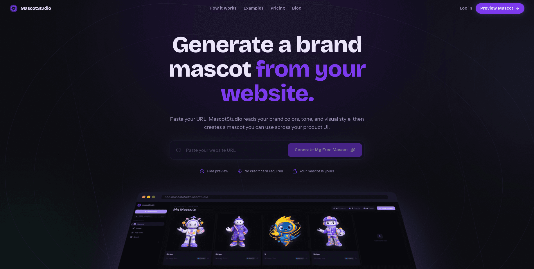 MascotStudio screenshot 1