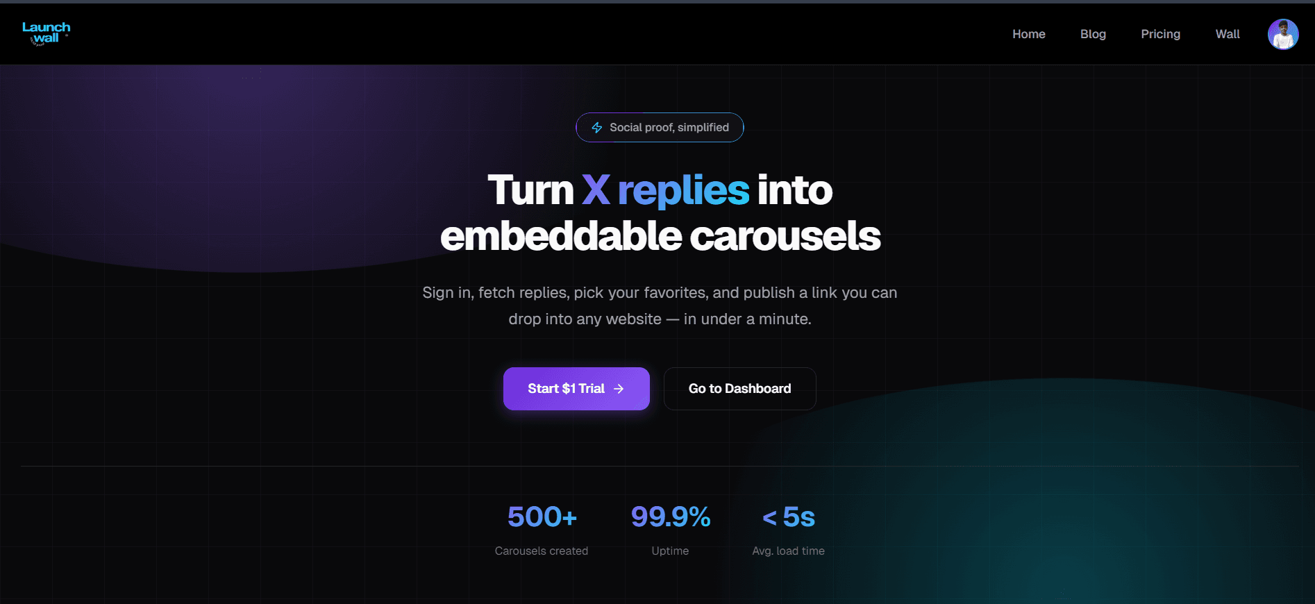 LaunchWall screenshot 1