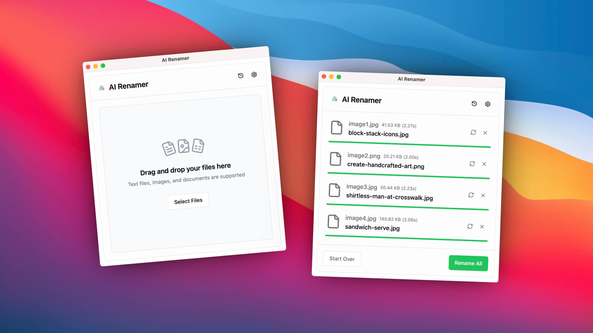 AI Renamer screenshot 1