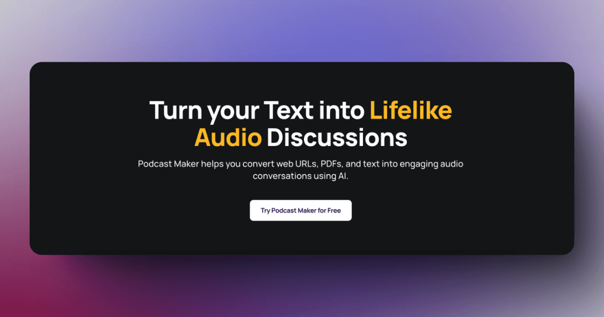 Podcast Maker screenshot 1