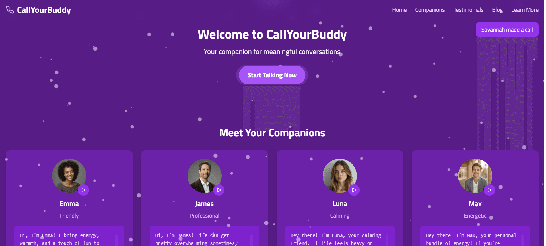 CallYourBuddy screenshot 1