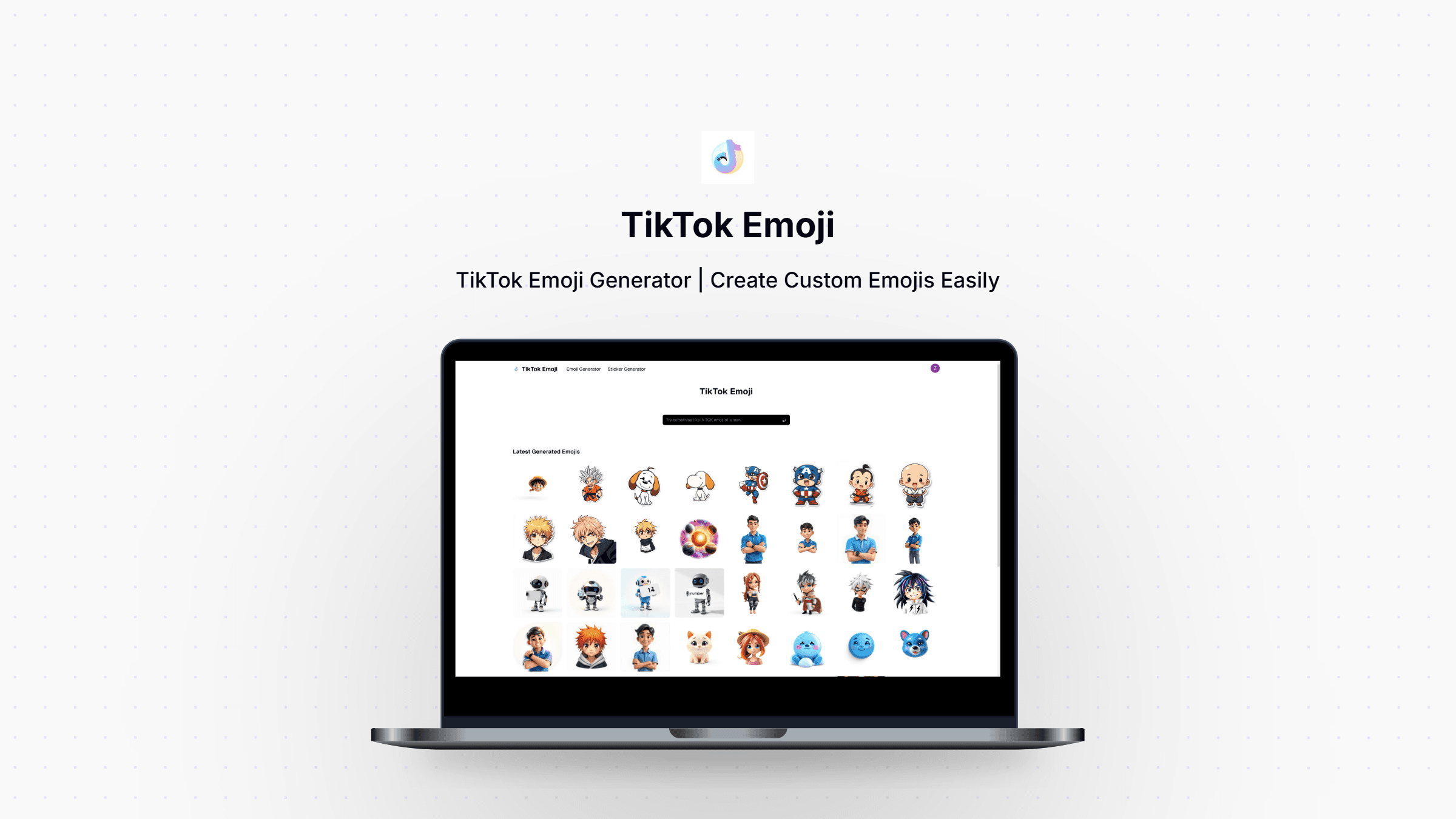 TikTok Emoji screenshot 1