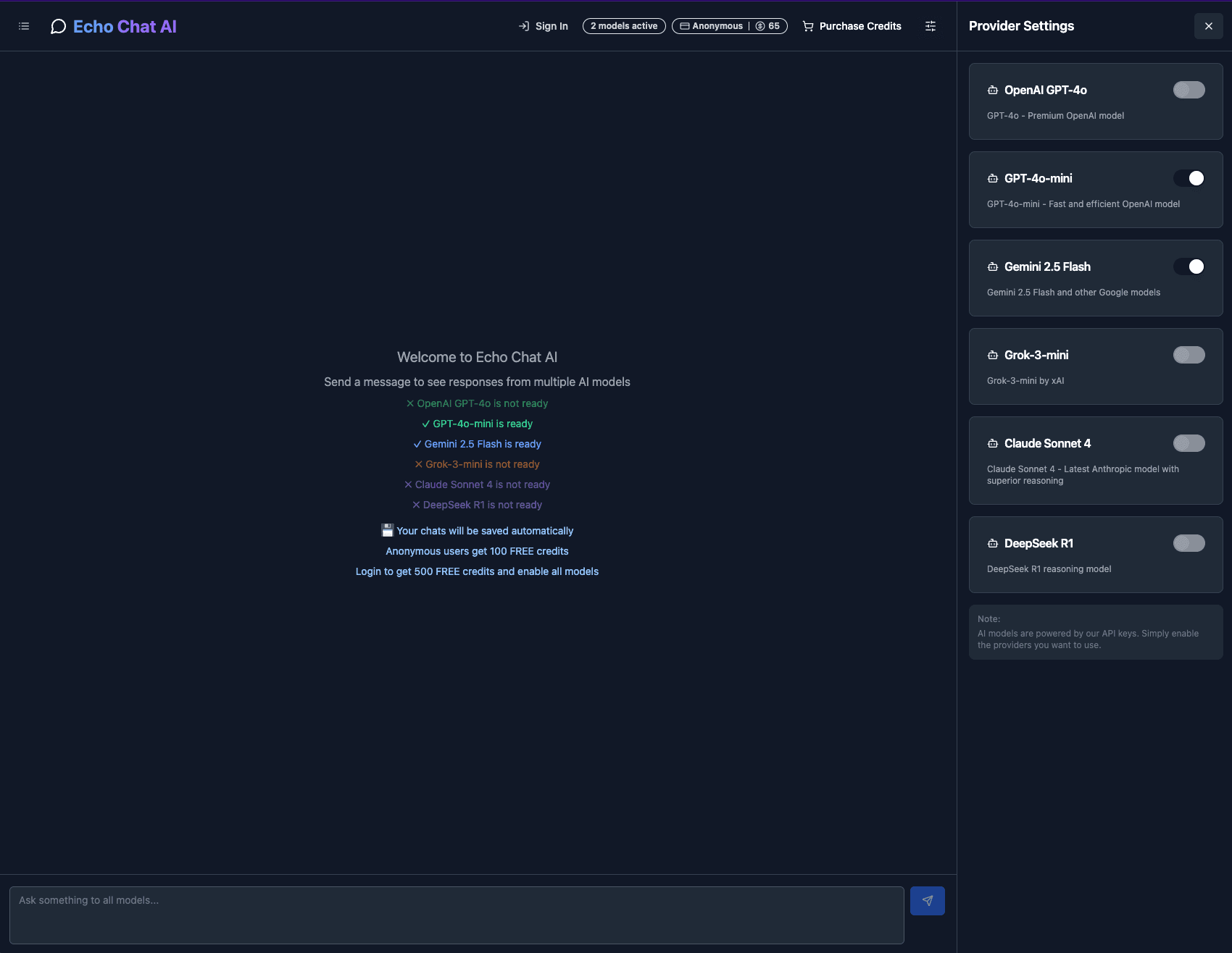 Echo Chat AI screenshot 1