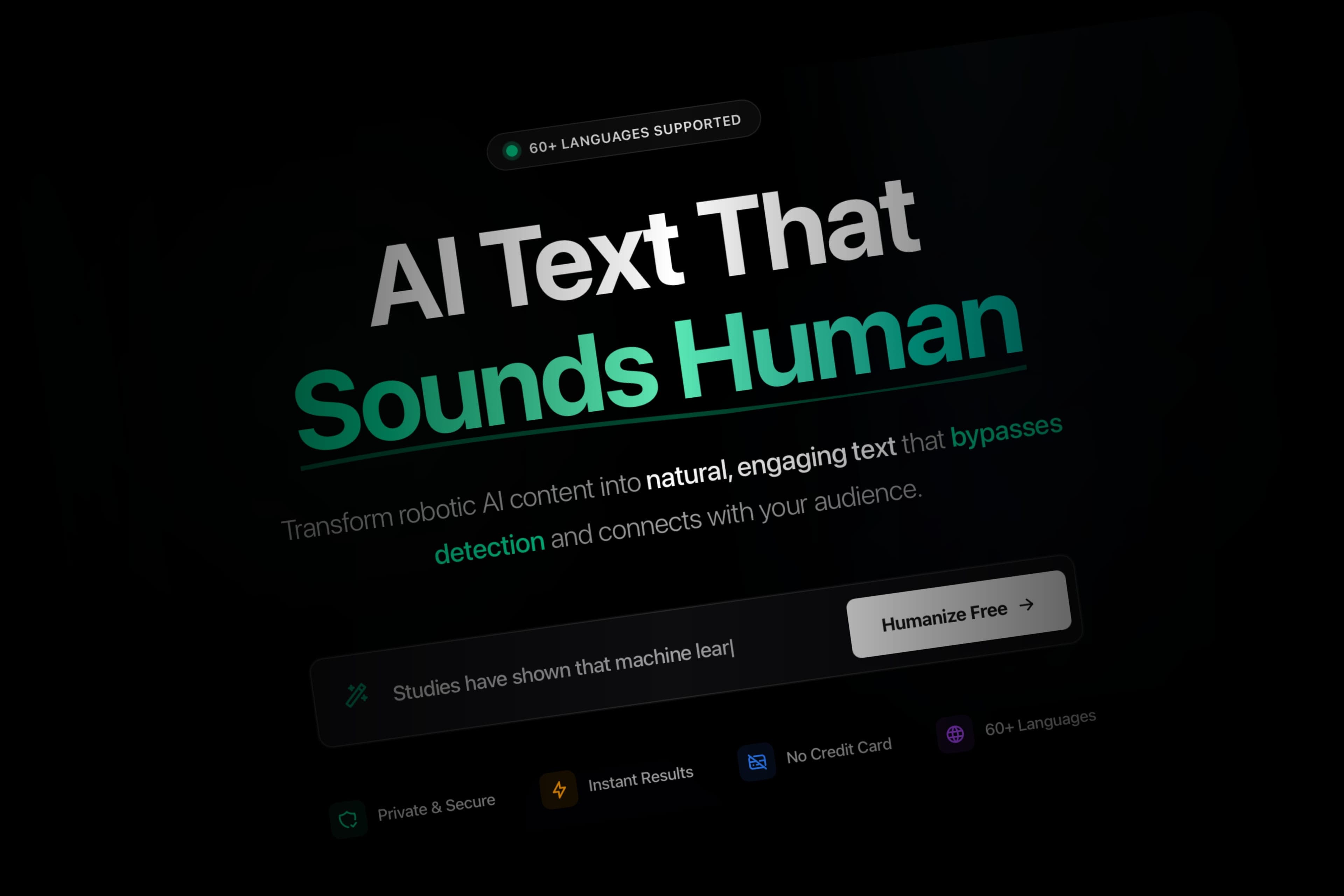 Humanize screenshot 1