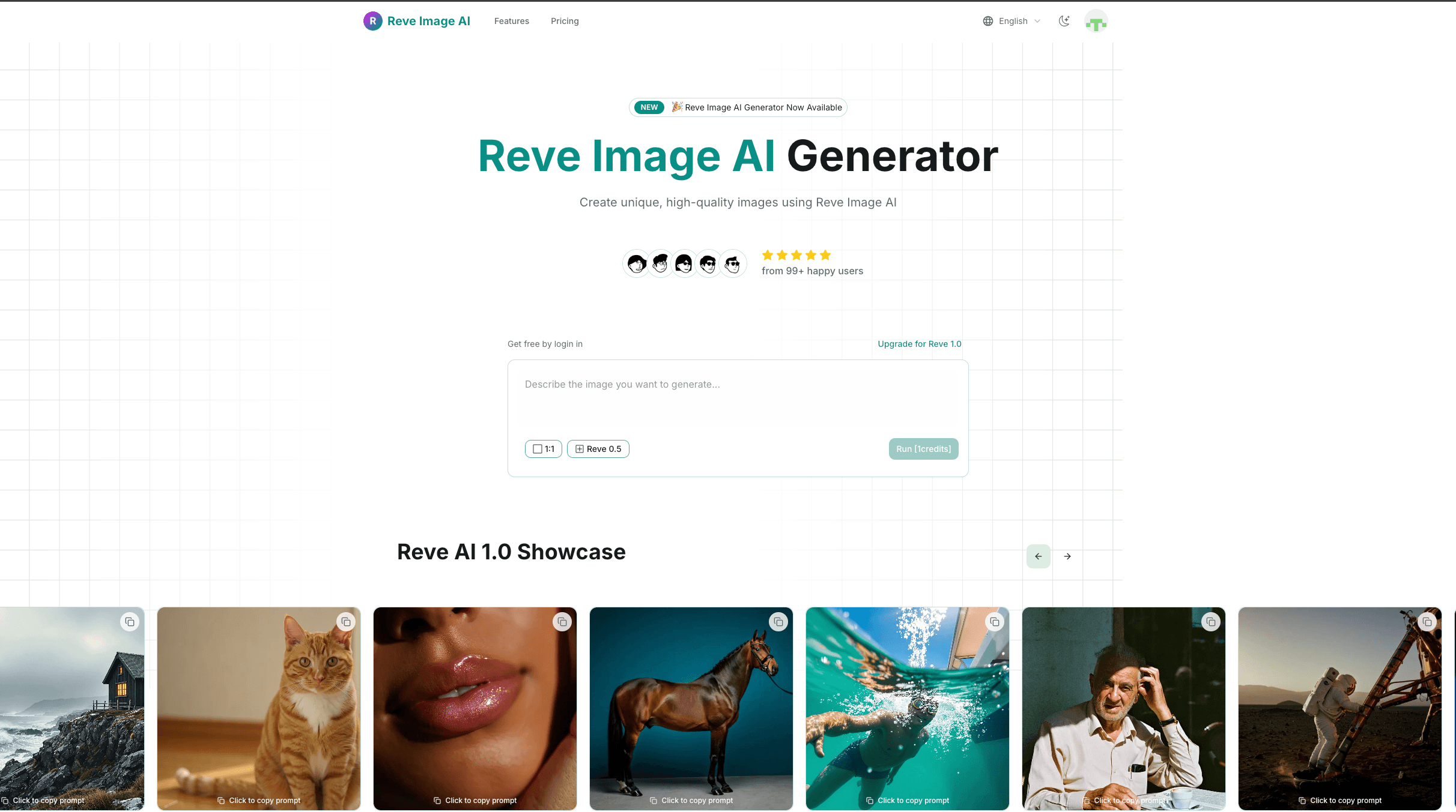 Reve Image AI Generator screenshot 1