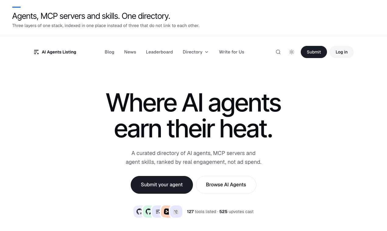 AI Agents Listing screenshot 1