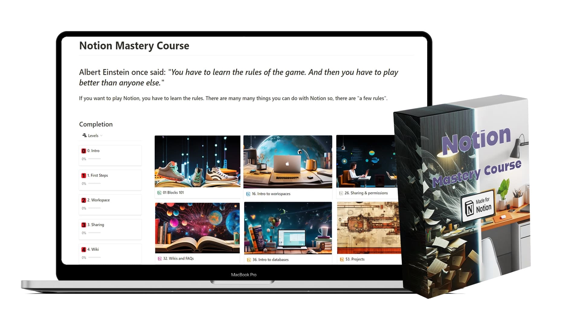 Notion Mastery Course screenshot 1