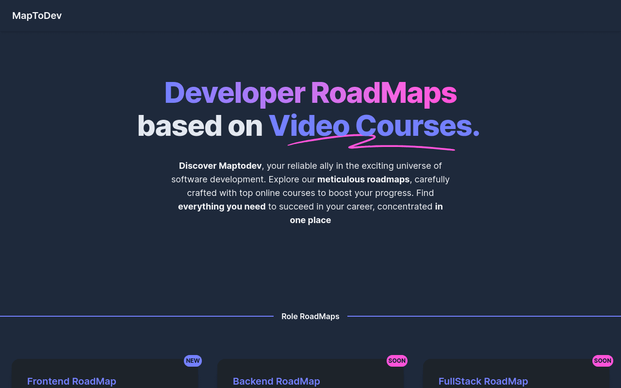 Maptodev screenshot 1
