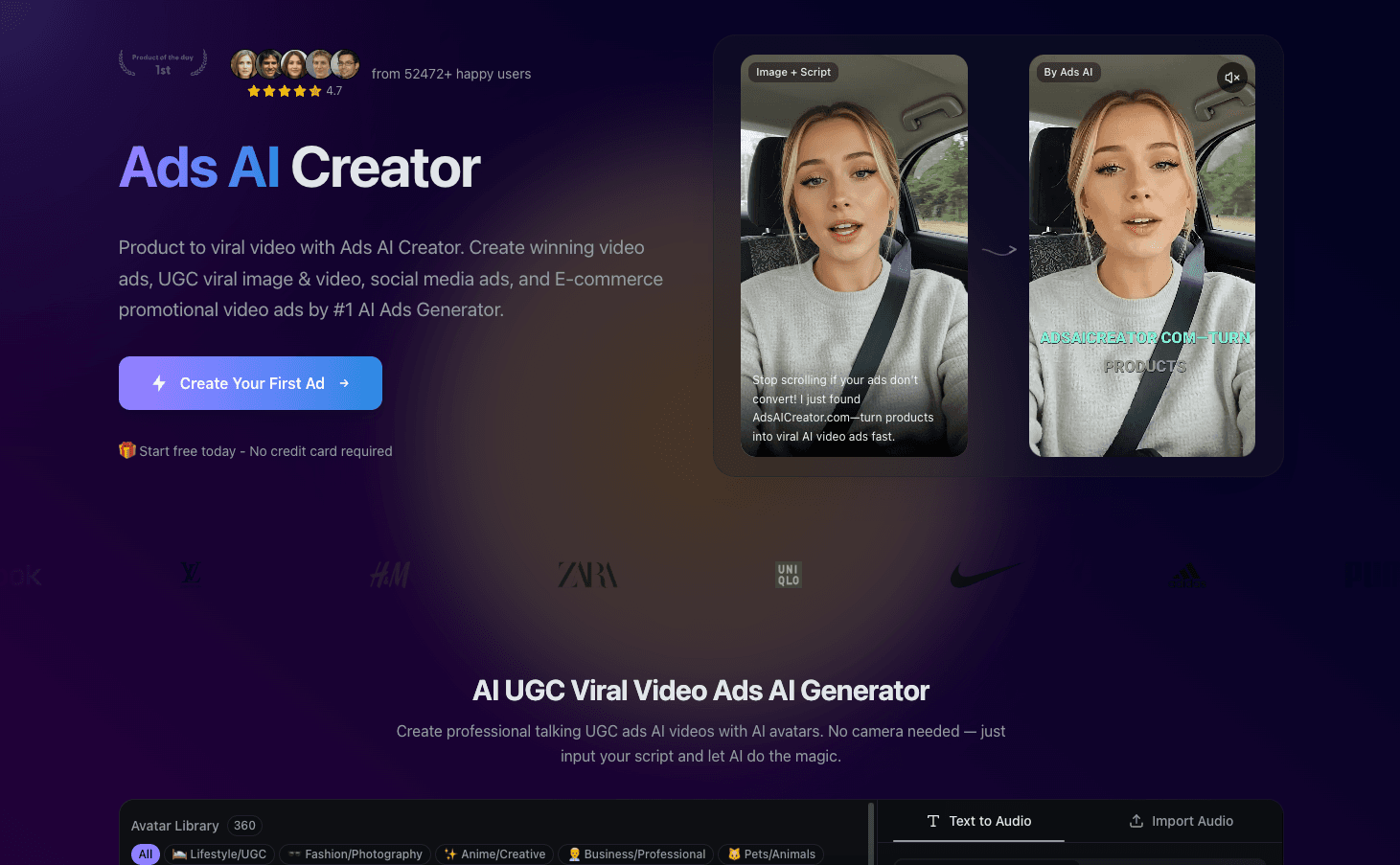 Ads AI Creator screenshot 1