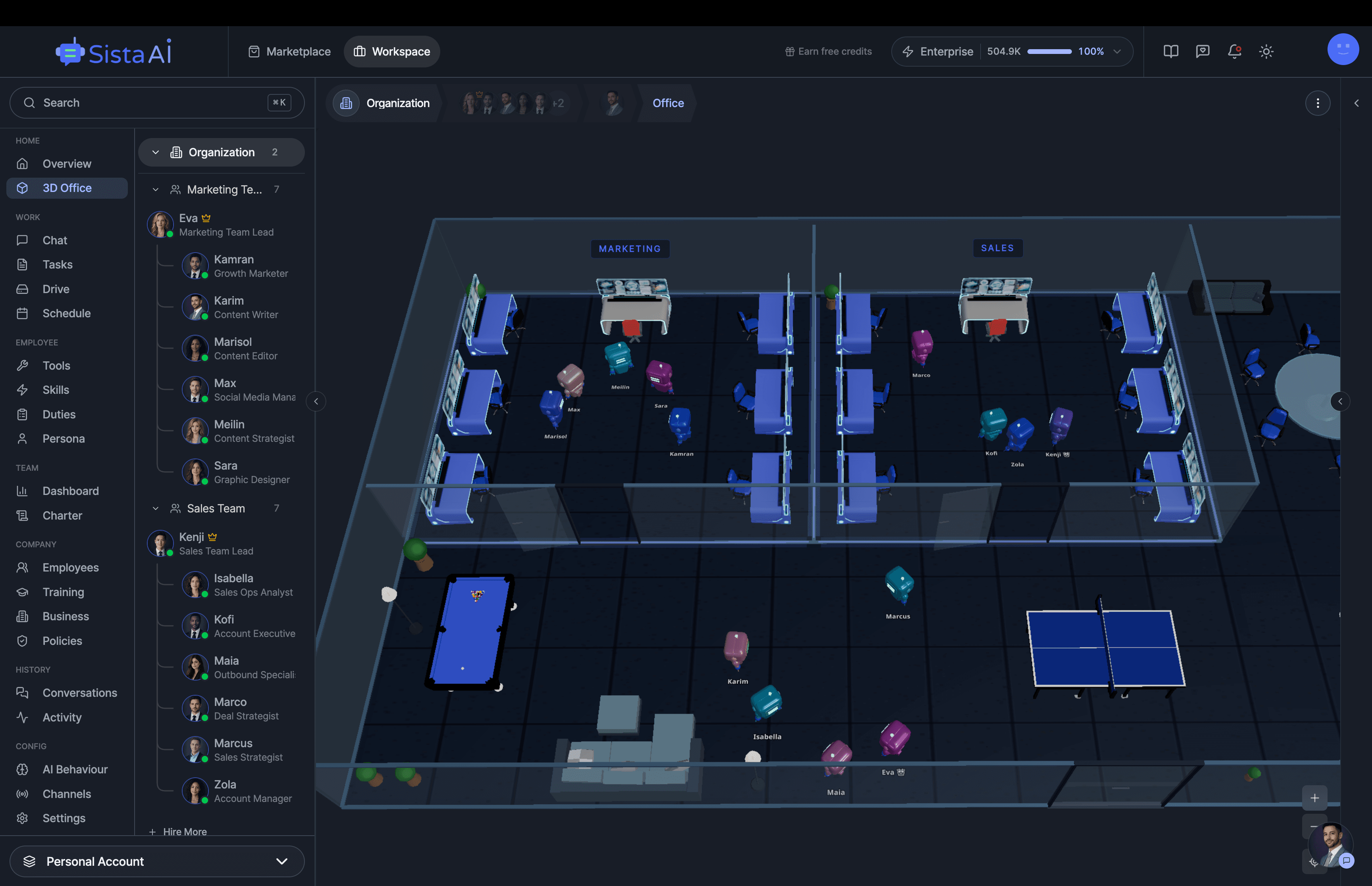 Sista AI screenshot 1