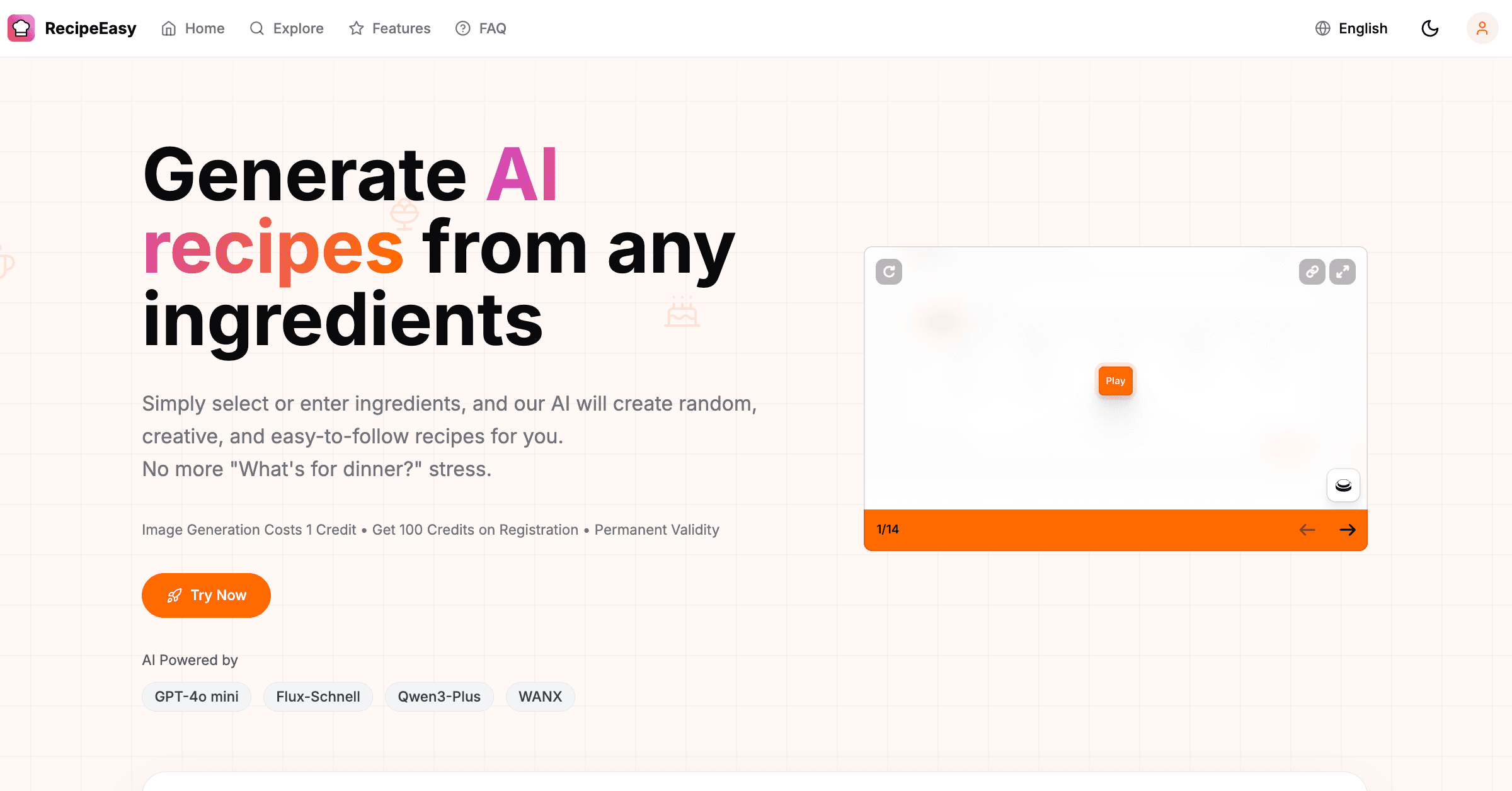 RecipeEasy screenshot 1