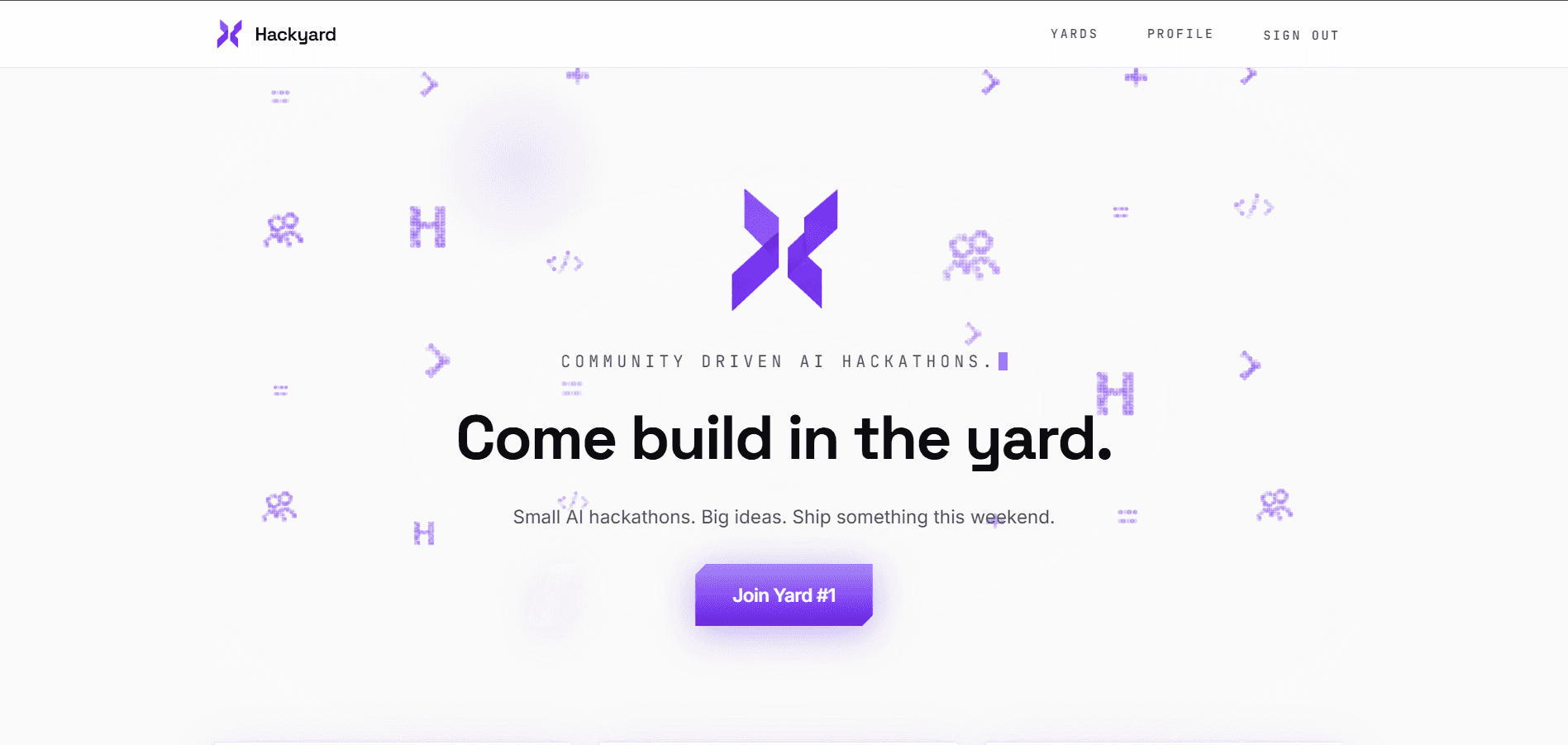 Hackyard screenshot 1