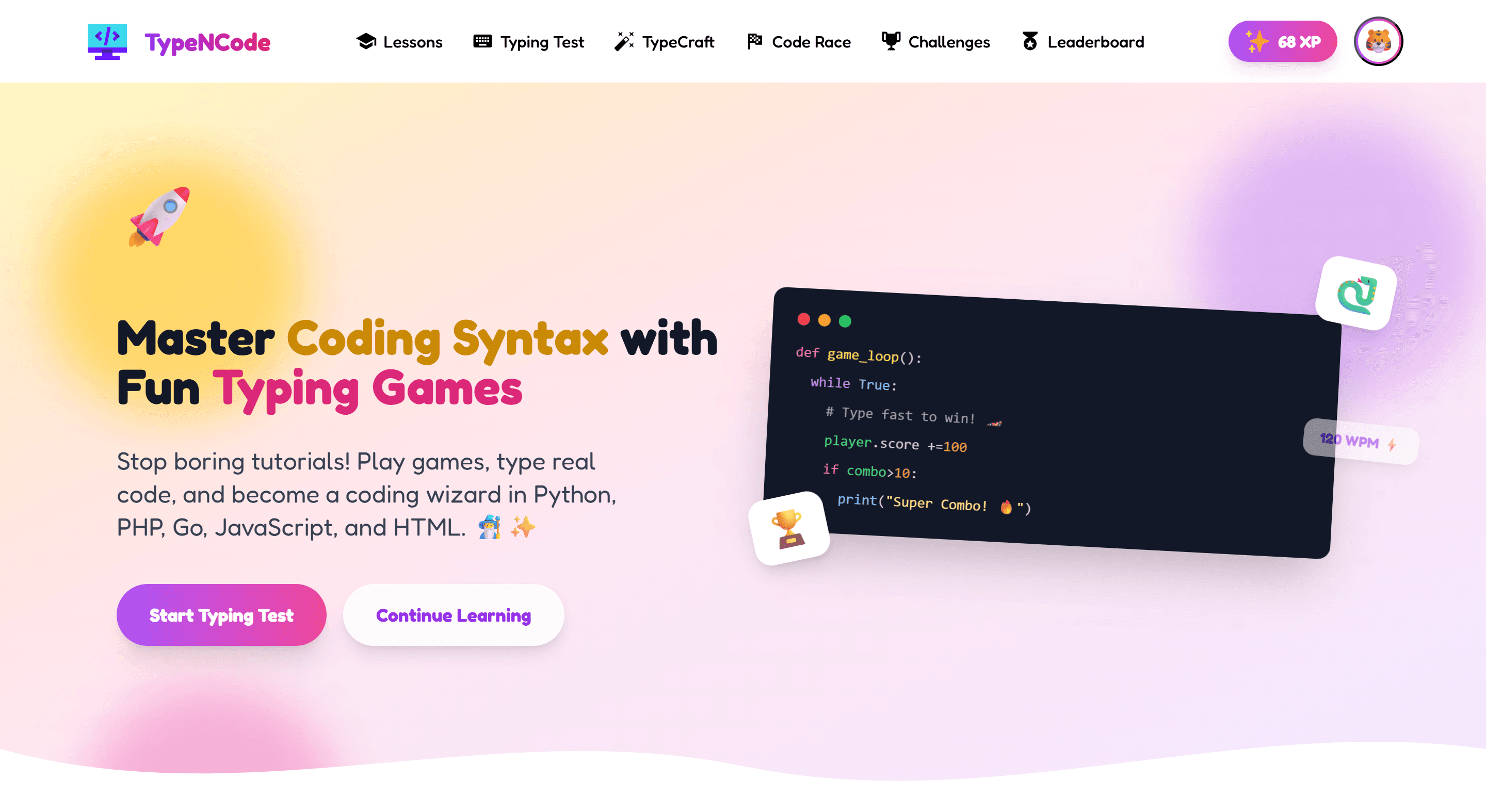 TypeNCode screenshot 1