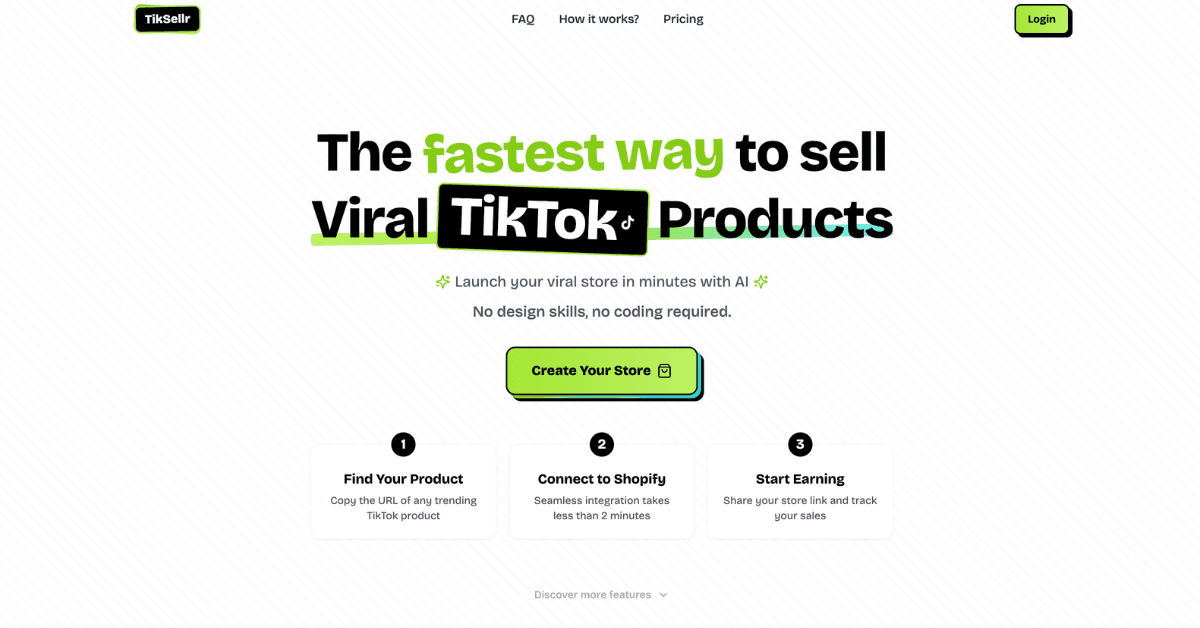 TikSellr screenshot 1