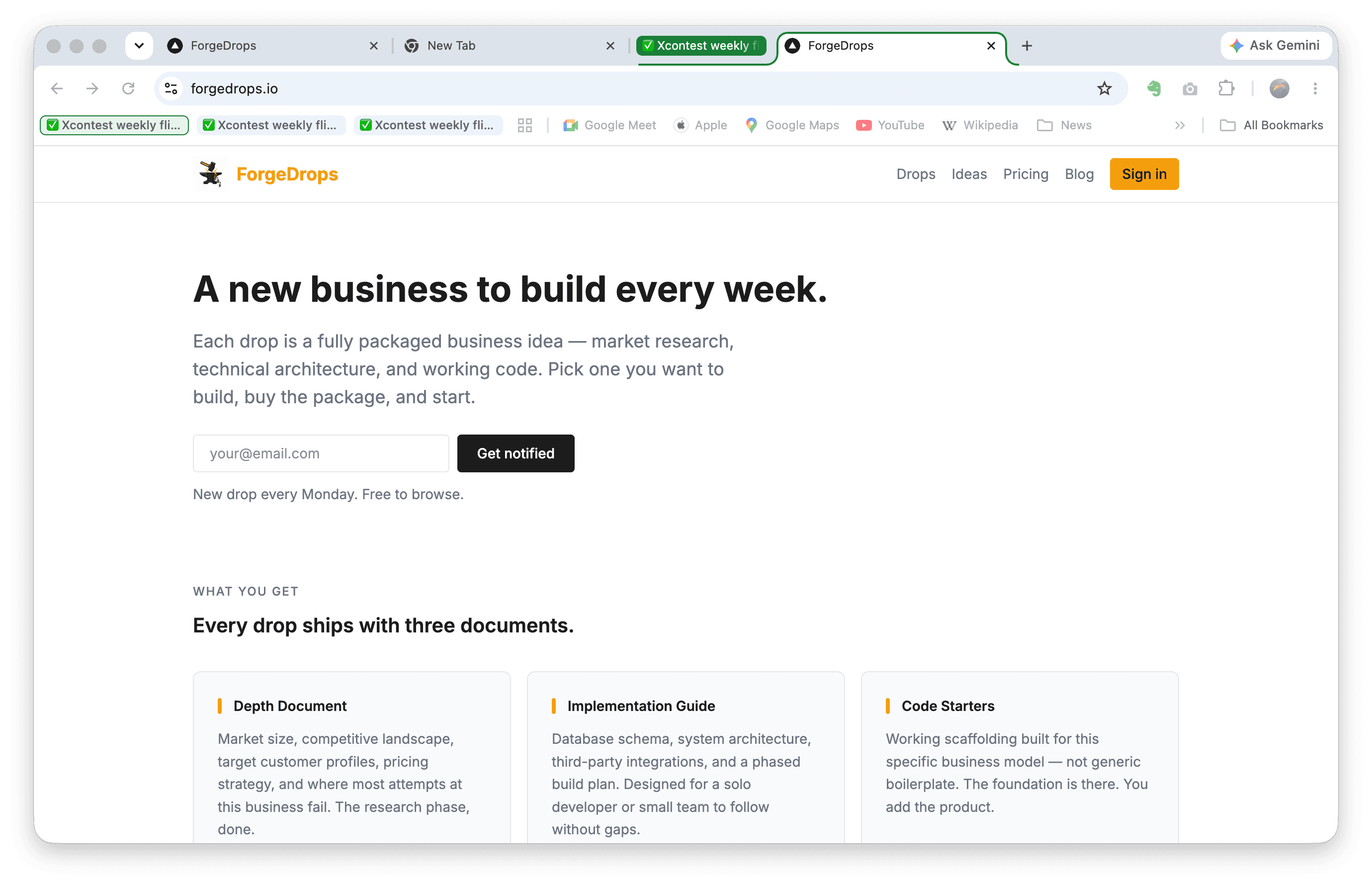 ForgeDrops  screenshot 1