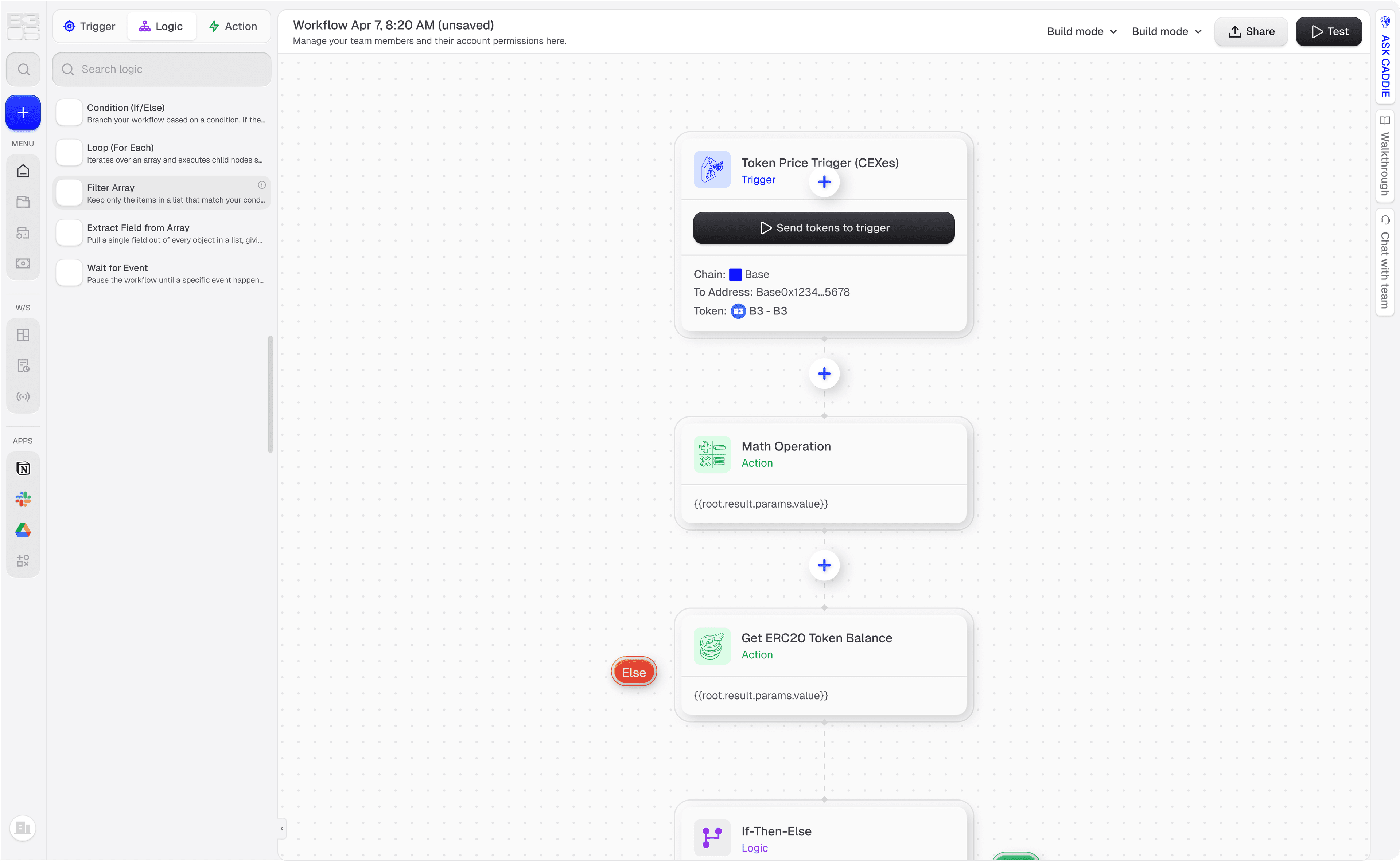 B3OS screenshot 1