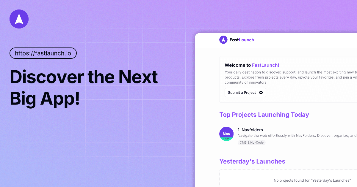 Fastlaunch screenshot 1
