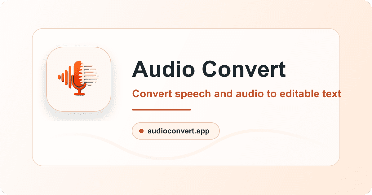 Audio Convert screenshot 1
