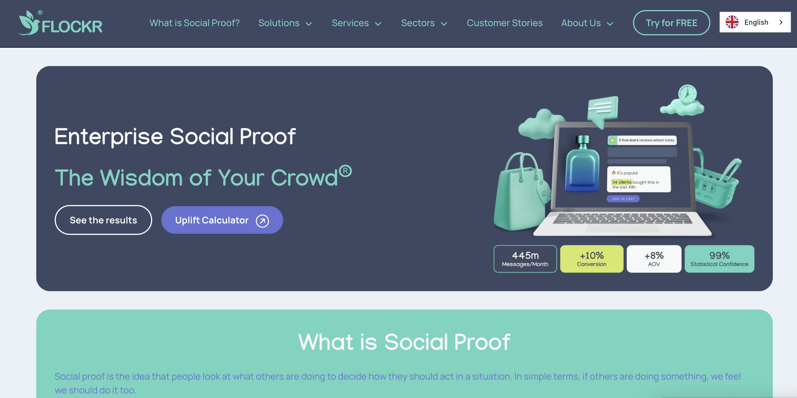 Flockr.co screenshot 1