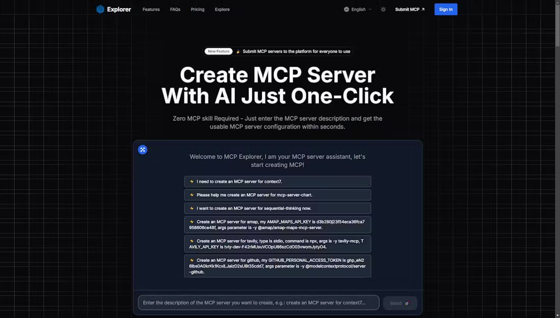 MCP Explorer screenshot 1