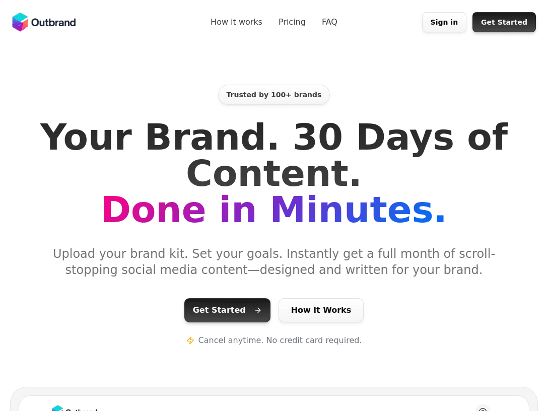 Outbrand Design screenshot 1