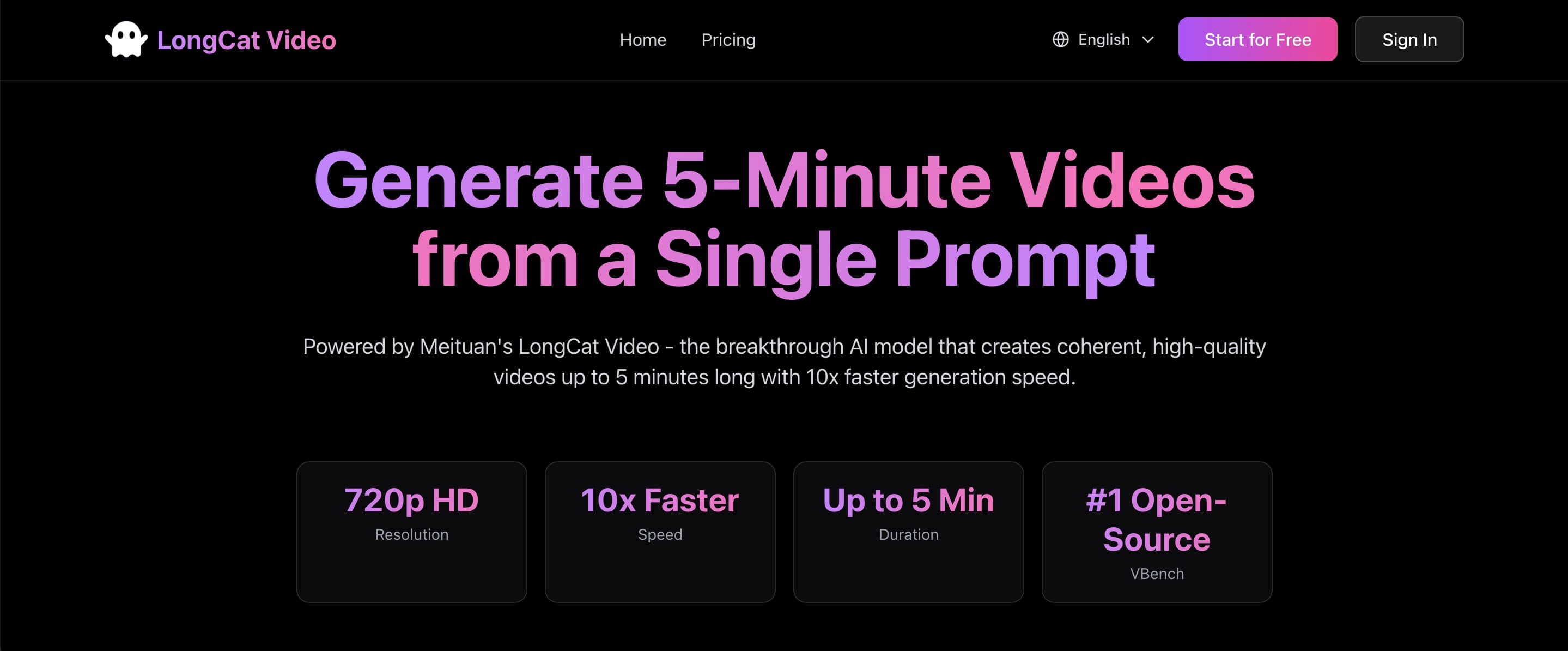 longcat video screenshot 1