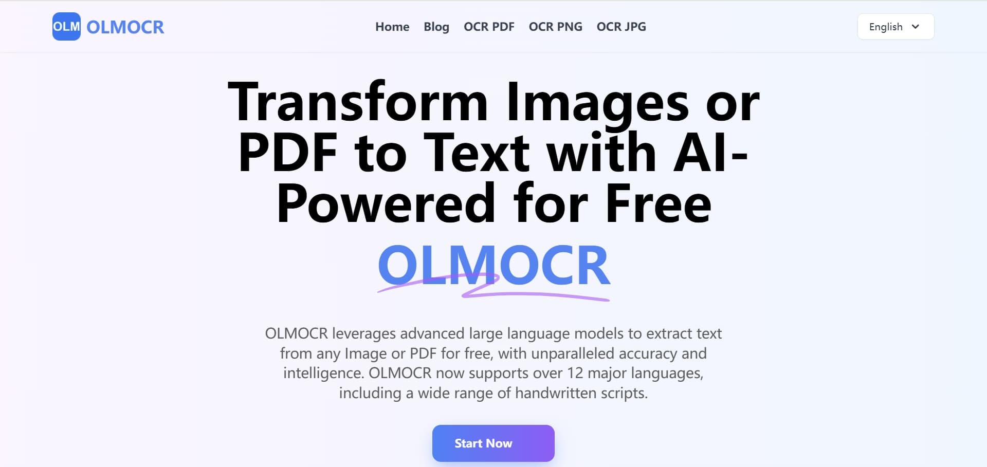 OLMOCR screenshot 1