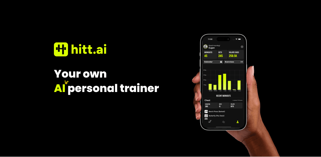 hitt.ai - Your own AI Personal Trainer screenshot 1